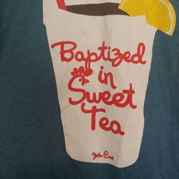 John Crist Baptized in Sweet Tea Chick-Fil-A T-Shirt Size Small - Picture 3 of 5
